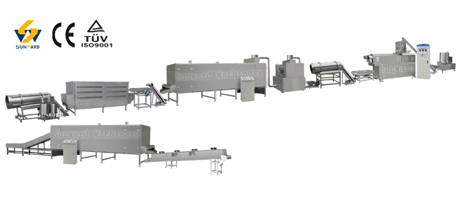 Corn Flakes Cereal Processing Line