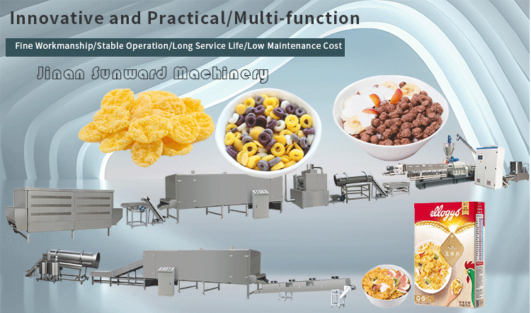 corn flakes production line