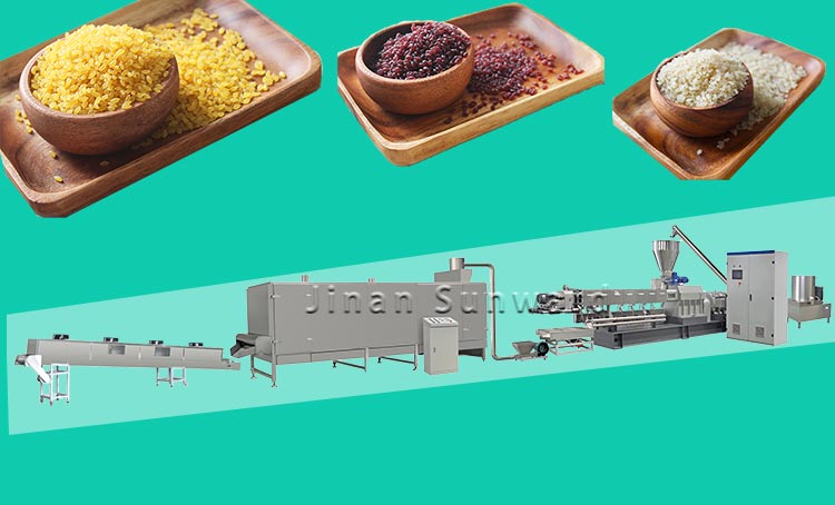 artificial rice production line